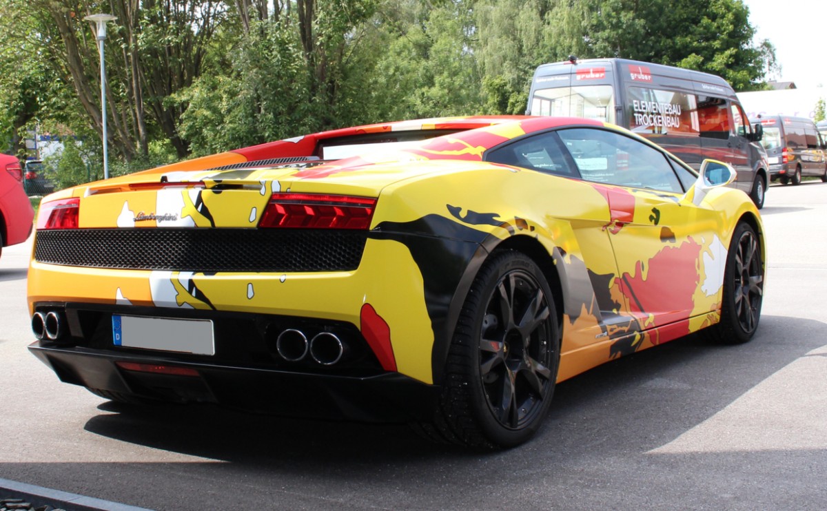 Lamborghini Gallardo Art Car