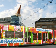 Aqualand – Werbestraßenbahn Köln 2009