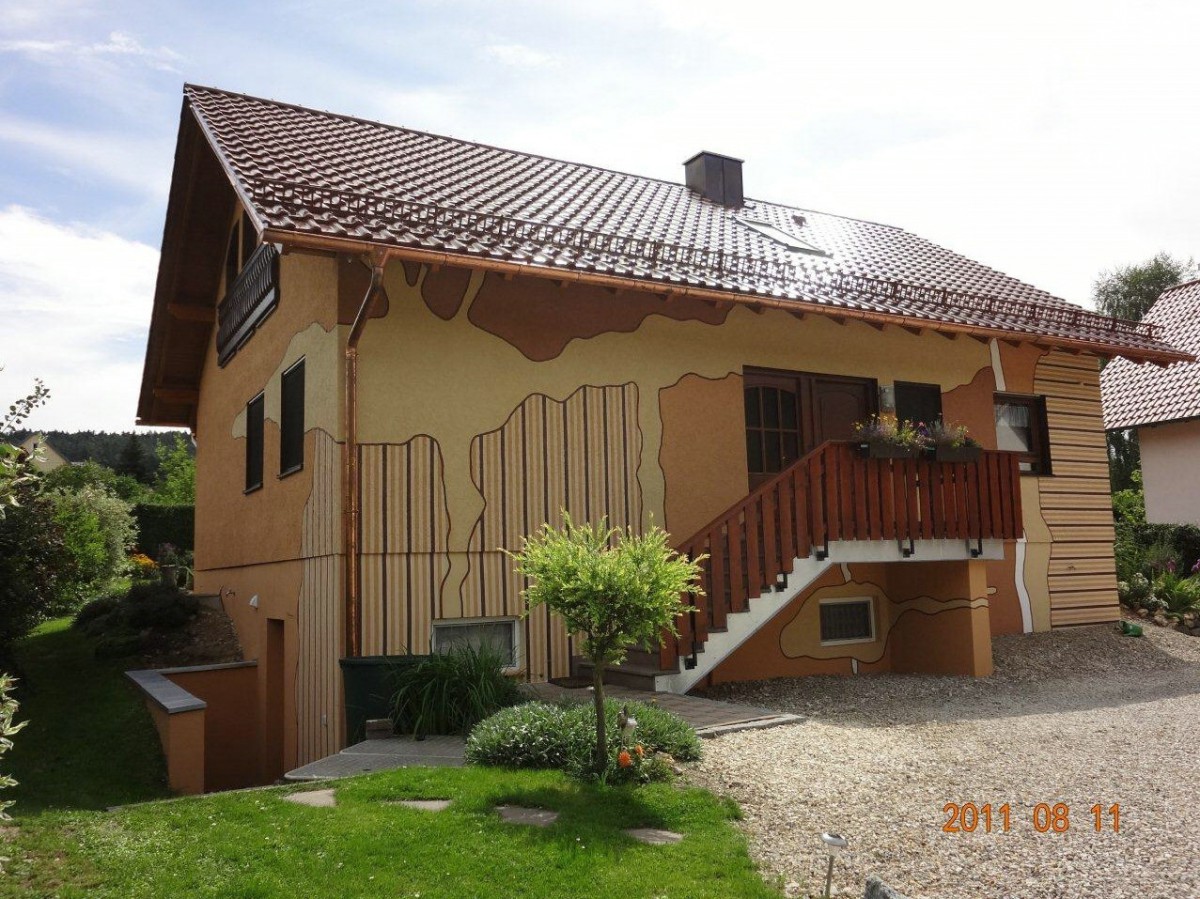 Frontansicht Einfamilienhaus in Regensburg