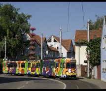 Heidelbergs „Bunte Straßenbahn“  2003