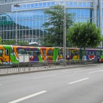 Straßenbahnwerbung