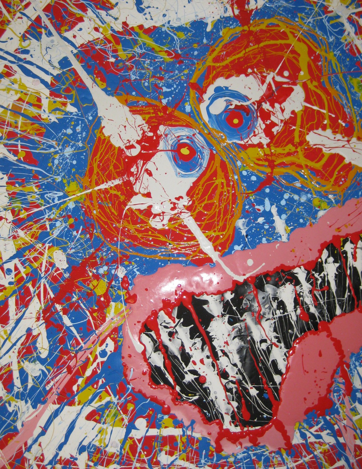 Acryl auf Holz, 100 cm x 80 cm, 2011