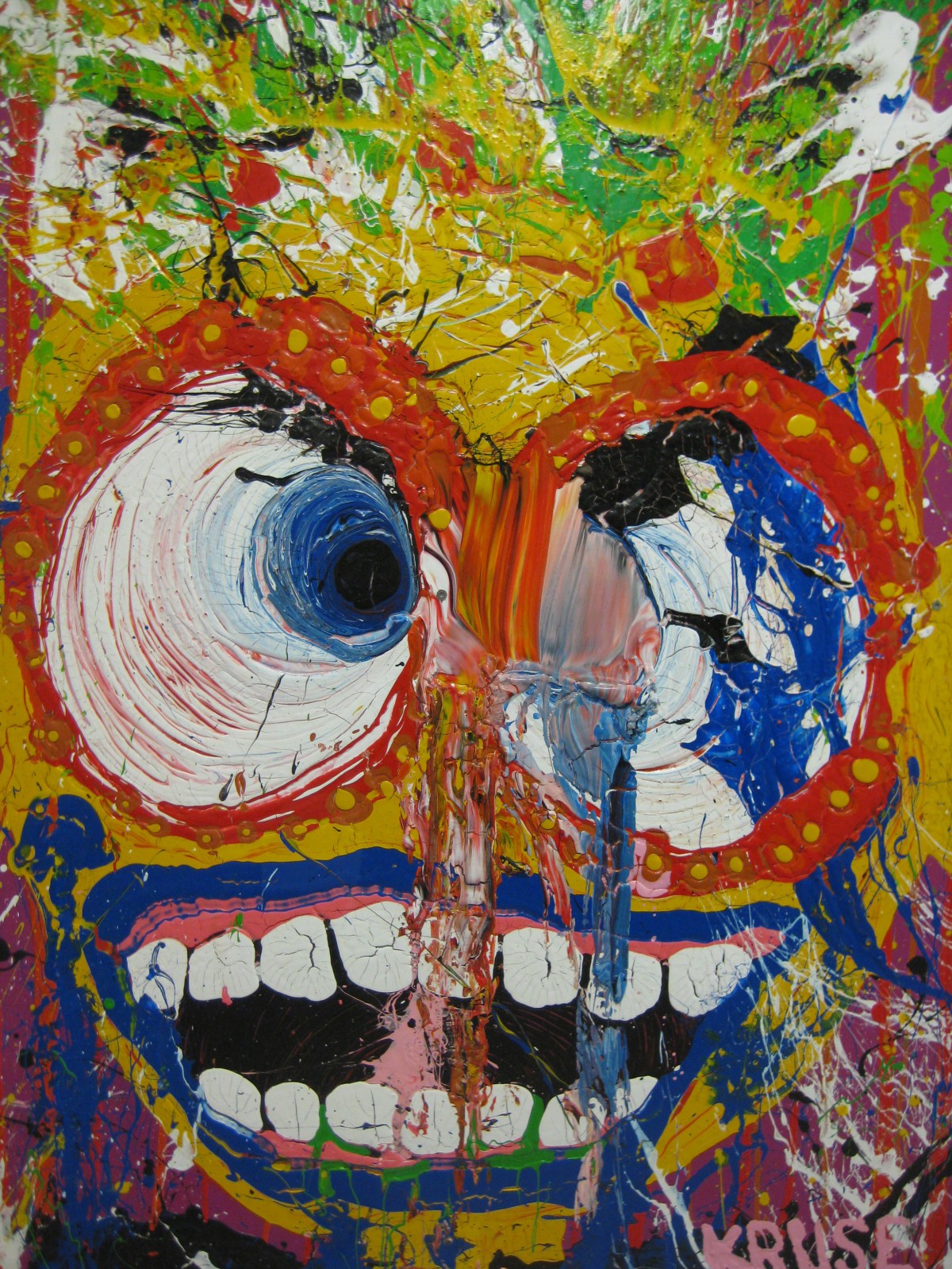 Monster 160 cm x 140 cm, 2013