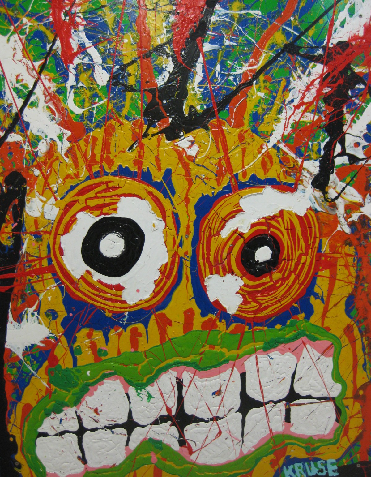 Monster 160 cm x 140 cm, 2013