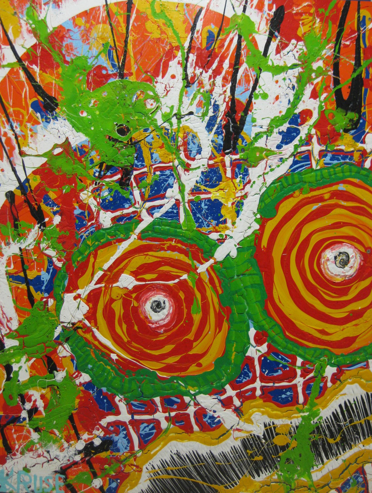 Monster 160 cm x 140 cm, 2013