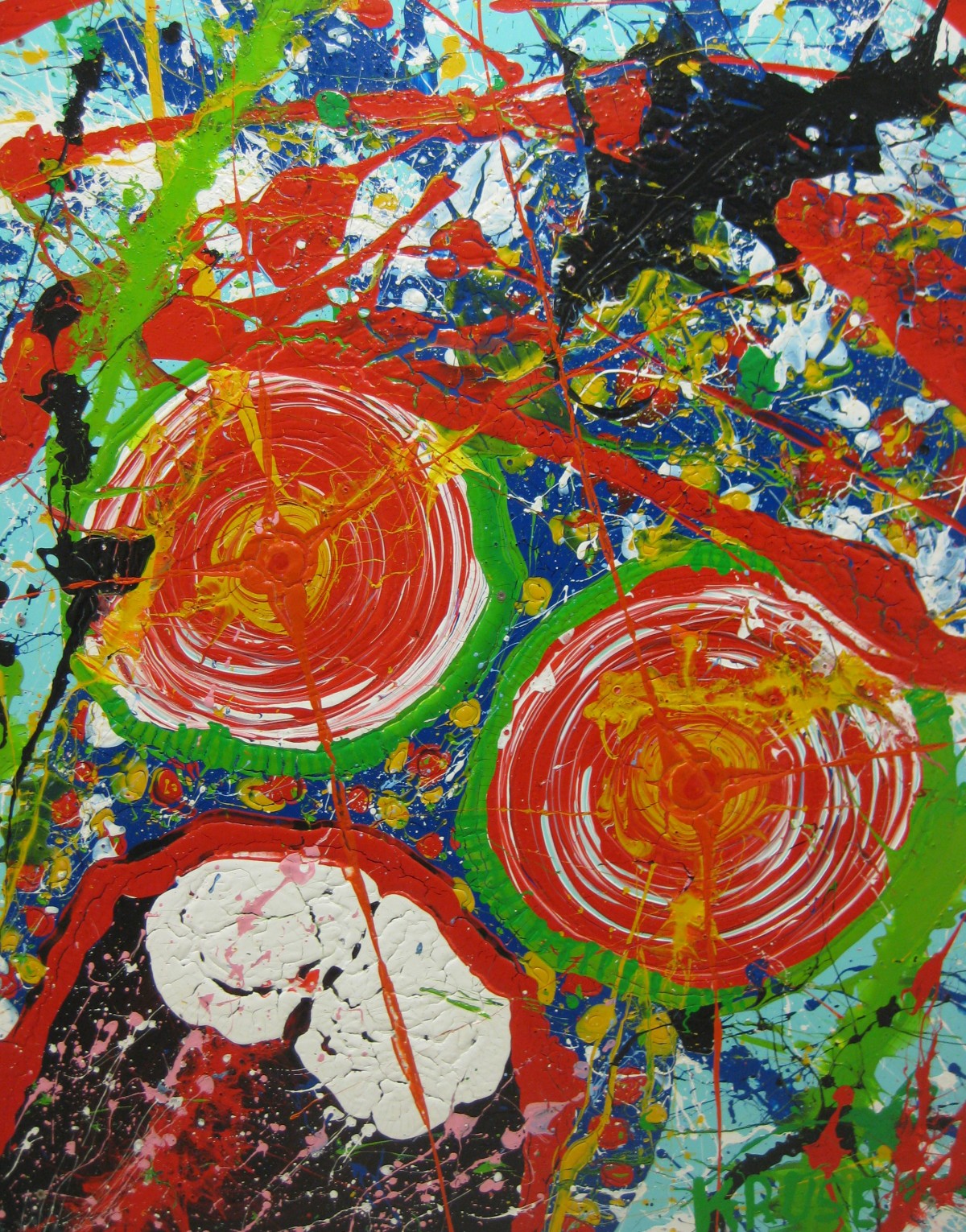 Monster 160 cm x 140 cm, 2013