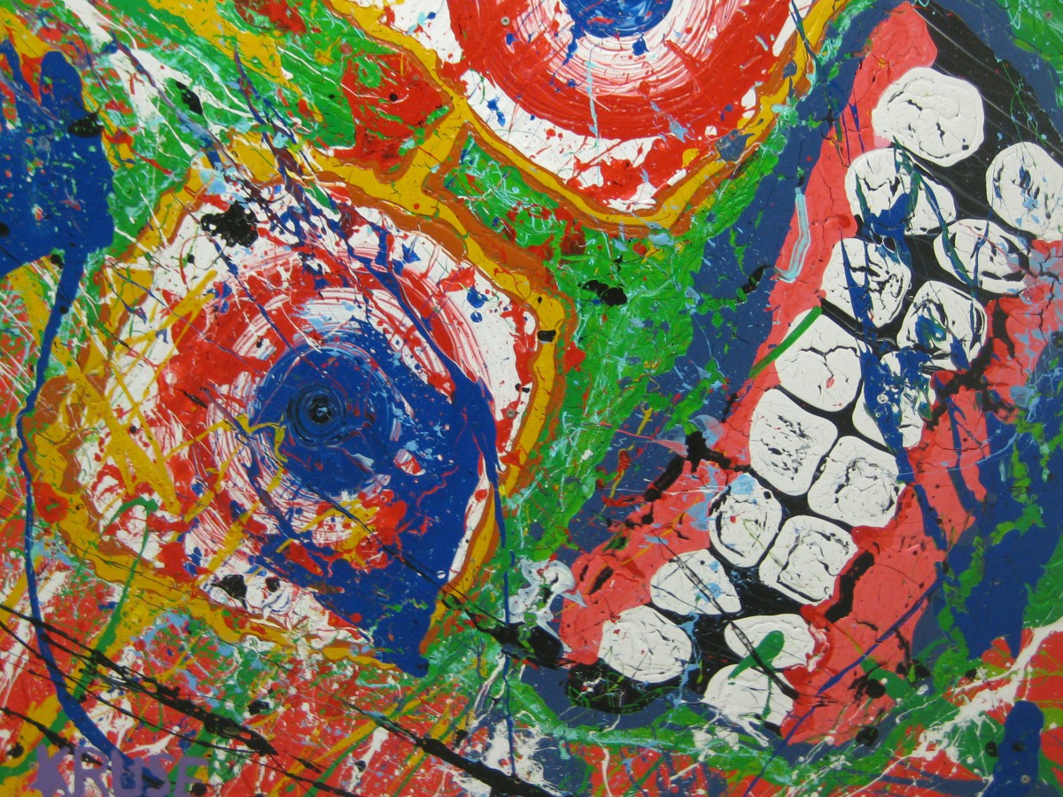 Monster 160 cm x 140 cm, 2013