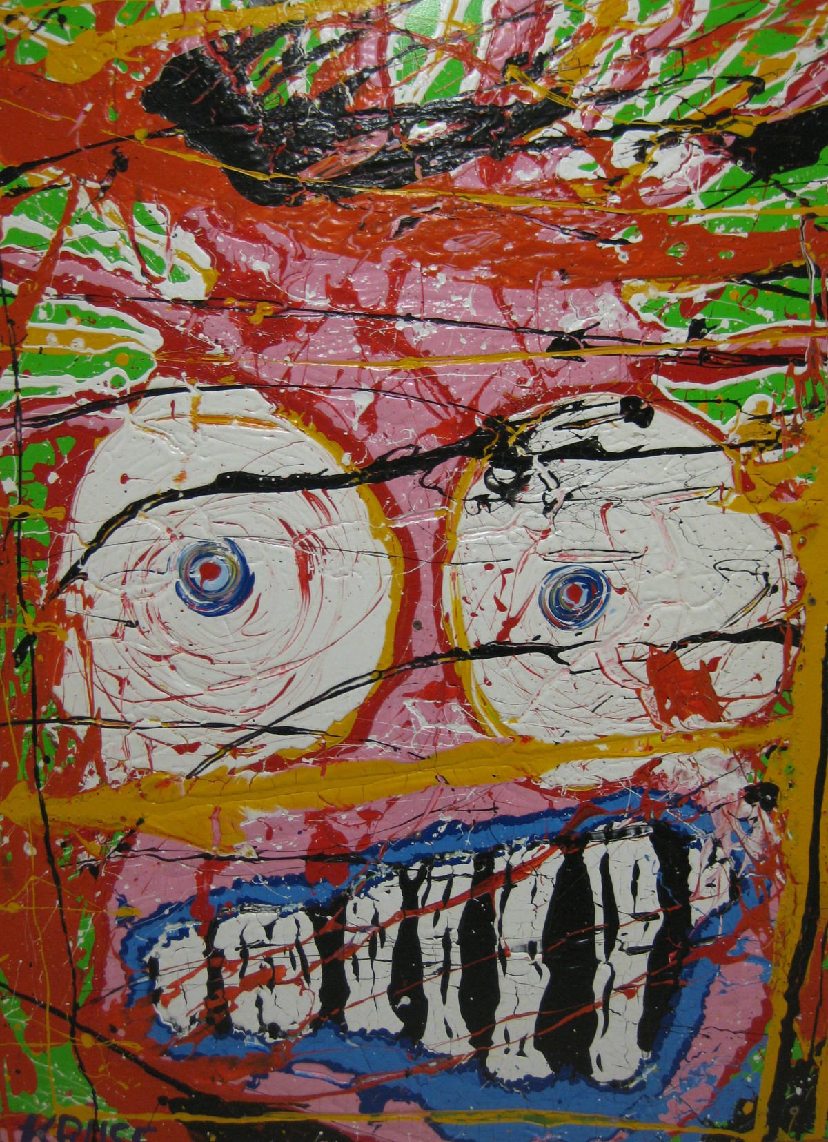 Monster 160 cm x 140 cm, 2013