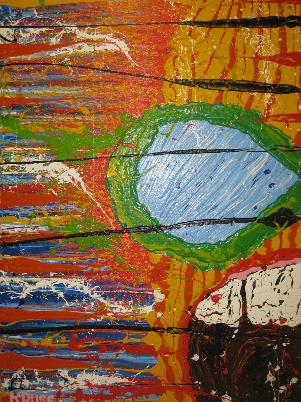 Monster 160 cm x 140 cm, 2013