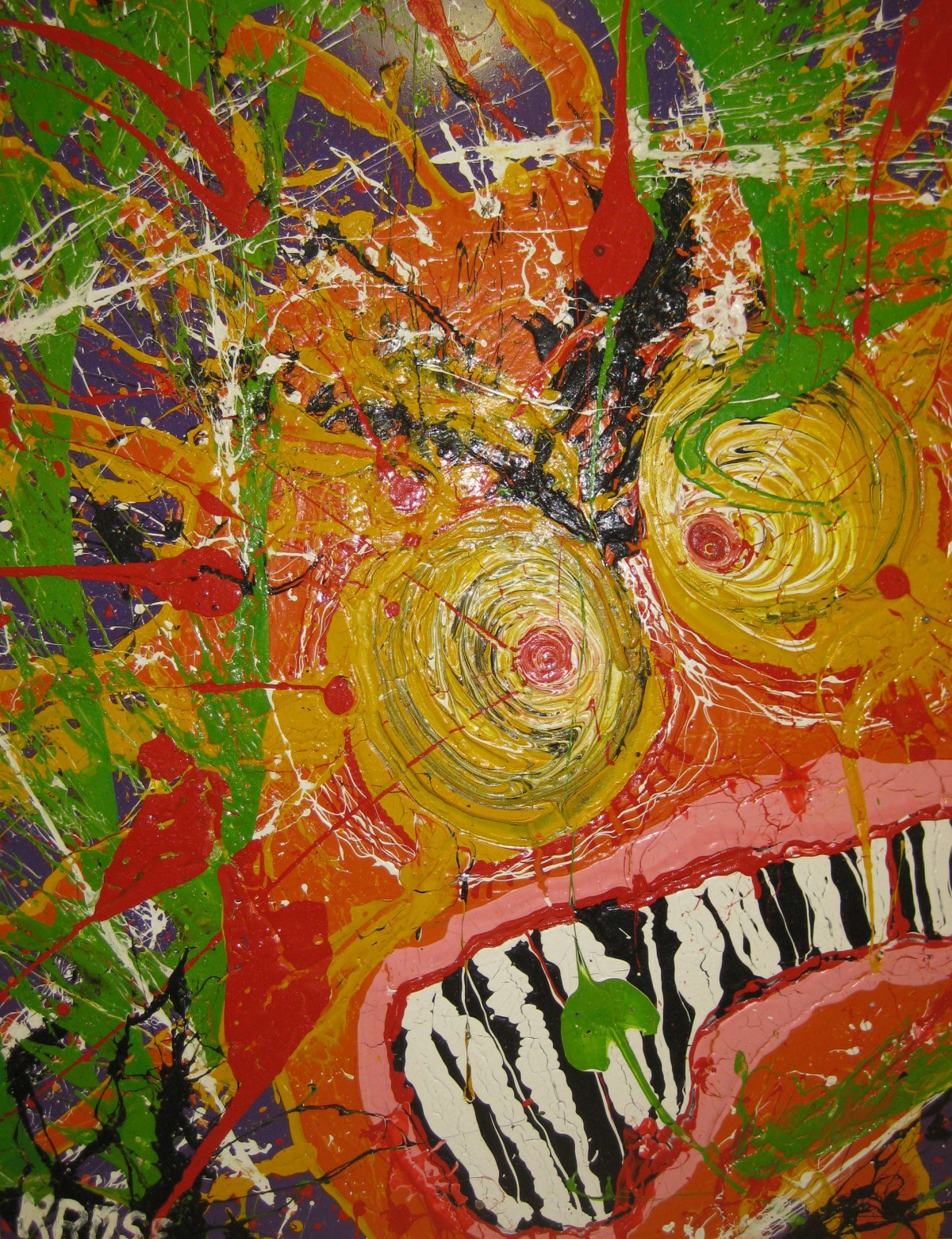 Monster 160 cm x 140 cm, 2013