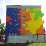 Seitenansicht Buntes Haus Regensburg 2009